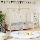Łóżeczka i kojce - Rama łóżka dziecięcego, 80x160 cm, drewno sosnowe  Lumarko! - miniaturka - grafika 1