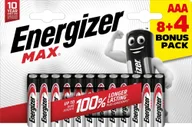 Baterie i akcesoria - Energizer Energizer LR03/12 Max AAA 8+4 zdarma - miniaturka - grafika 1