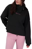 Swetry damskie - Alife and Kickin LiaAK A bluza damska sweter ze stójką sweter XS-XXL, Moonless, S, ^ - miniaturka - grafika 1
