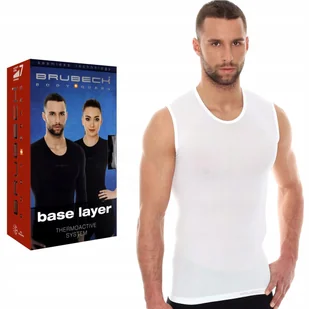 BRUBECK SL10100 koszulka termoaktywna bezrękawnik TANK TOP UNISEX - S - Koszulki męskie - miniaturka - grafika 1