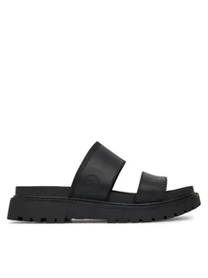 Timberland Klapki Clairemont Way TB0A63NGW021 Czarny - Klapki i japonki damskie - miniaturka - grafika 1