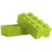 Pojemniki na zabawki - Lego STORAGE BRICK 8, dużym Lime 40040620 - miniaturka - grafika 1