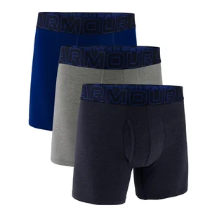 Męskie Bokserki UNDER ARMOUR M UA PERF COTTON 6IN 1383889-410 – Wielokolorowy - Majtki męskie - miniaturka - grafika 1