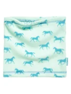 Szaliki i chustki dla dzieci - Playshoes Polarowy szal-koło w kolorze turkusowym - miniaturka - grafika 1