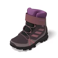 Buty trekkingowe dziecięce - adidas Terrex Snow Velcro Cold.rdy Winter, Shoes-High (Non-Football) Unisex-Dla dzieci i młodzieży, Red Shadow Maroon Wonder Red Pulse Lilac, 39 1/3 EU - miniaturka - grafika 1