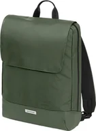 Torebki damskie - Moleskine - Plecak z kolekcją Metro, torba miejska z 2 przedziałami, plecak na laptopa PC, iPad, notebook do 15'', rozmiar 31 x 47 x 13 cm, zielony mech - miniaturka - grafika 1