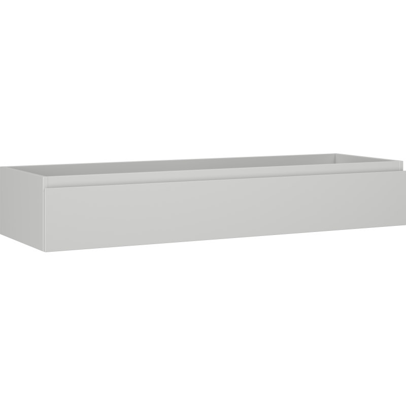 Mexen Orio szafka łazienkowa podumywalkowa 140 cm, 1 szuflada, szara mat - 91A10-14023-1-BF62
