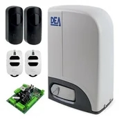Zestawy do bram - DEA Zestaw LIVI 6/24N/F-BOOST 24V do bram przesuwnych do 600 kg - miniaturka - grafika 1
