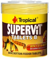 Pokarm dla ryb - Tropical Supervit Tablets B 50Ml 200Szt. - miniaturka - grafika 1