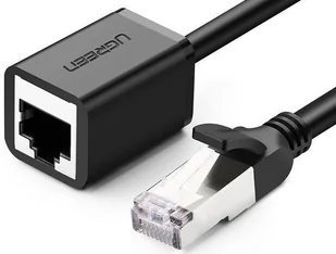 Ugreen Kabel sieciowy UGREEN przedłużacz Ethernet RJ45 Cat 6 FTP z metalową wtyczną 1m czarny UGR260BLK - Kable miedziane - miniaturka - grafika 11