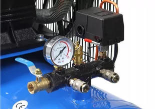 KOMPRESOR OLEJOWY SPRĘŻARKA 200L 860L/min 4 kW/5,5 KM MAR-POL - Sprężarki i kompresory - miniaturka - grafika 8