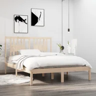 Łóżka - Lumarko Rama łóżka, lite drewno sosnowe, 120x200 cm - miniaturka - grafika 1