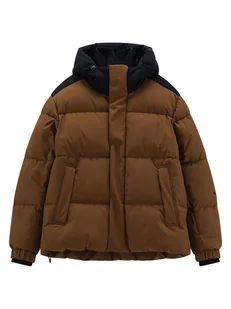 CMP Kurtka zimowa w kolorze jasnobrązowo-czarnym - Kurtki męskie - miniaturka - grafika 1