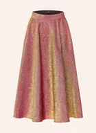 Spódnice - Miss Goodlife Spódnica Z Błyszczącą Przędzą pink - miniaturka - grafika 1