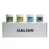 Żele i maści lecznicze - Zestaw olejów stałych do masażu i terapii powięziowej GALIUS 4 x 100 ml, Basic, Relaxing, Cold Effect, Neutral - miniaturka - grafika 1
