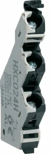 Hager Styk pomocniczy H250-H1600 1NO+1NC 230VAC HXC025H HXC025H - Wyłączniki światła i elektryczne - miniaturka - grafika 1