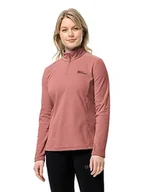 Swetry damskie - Jack Wolfskin Taunus HZ W sweter damski, różowy Powder, XL - miniaturka - grafika 1