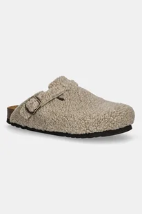 Scholl kapcie FAE NEW damskie kolor beżowy F318121062 - Klapki i japonki damskie - miniaturka - grafika 1