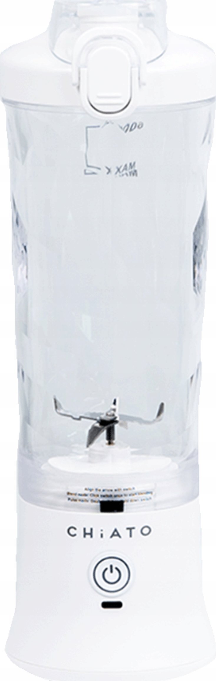 CHIATO BlendPLAY Travel Portable Blender - White