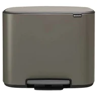 Kosze na śmieci - Brabantia Kosz na śmieci kuchenny 36l Bo Pedal Bin 1 komora platynowy 12 14 49 - miniaturka - grafika 1