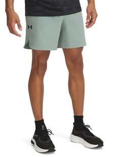 Under Armour Szorty sportowe "Vanish Elite" w kolorze zielonym - Spodenki męskie - miniaturka - grafika 1