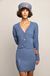 Spódnica M mini denim - Spódnice - miniaturka - grafika 1