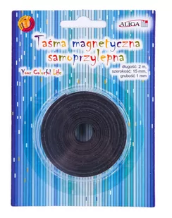 Taśma Magnetyczna Samoprzylepna 1M X 15Mm X 2Mm Aliga - Magnesy - miniaturka - grafika 1