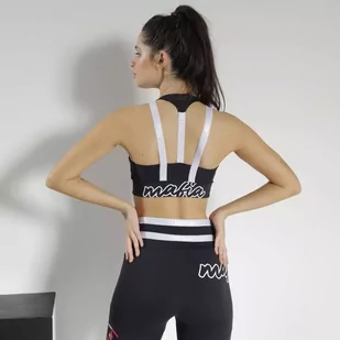 Biustonosz sportowy LABELLAMAFIA TOP FINEST BLACK - Bielizna sportowa damska - miniaturka - grafika 2