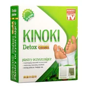 Akcesoria medycyny naturalnej - AURA HERBALS  Plastry Oczyszczające Kinoki Detox Gold 10Szt/Opak - miniaturka - grafika 1