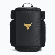 Plecaki - Plecak turystyczny męski Under Armour Project Rock black/black/metallic gold - miniaturka - grafika 1