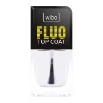 WIBO Fluo Top Coat bezbarwny top do paznokci 8.5ml - Lakiery do paznokci - miniaturka - grafika 1