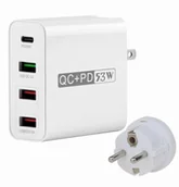 Ładowarki do telefonów - Ładowarka Sieciowa 53W Pd/Usb Qc/2X Usb 5V 3.1A Do Iphone Smartfona - miniaturka - grafika 1