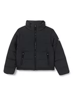 Kurtki i płaszcze dla chłopców - Jack Wolfskin Kurtka Spirit Unisex, czarna, 128 - miniaturka - grafika 1