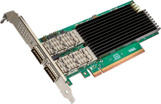 Karta sieciowa Intel NIC/PCiE, up to 200Gb , 2 x QSFP28, Bulk E835CQDA2M