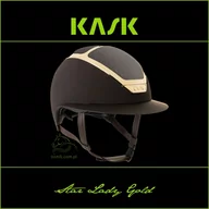 Kaski do jazdy konnej - Kask Sport Kask Star Lady Gold - KASK - brązowy - roz. 55-56 - miniaturka - grafika 1