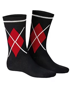 Hudson Męskie skarpety Cross SOH, czarne, 39/42, czarny - Skarpetki męskie - miniaturka - grafika 1
