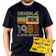 Koszulki męskie - Koszulka Na 42 Urodziny Prezent Na Urodziny T-Shirt Męski + Opakowanie 4Xl - miniaturka - grafika 1