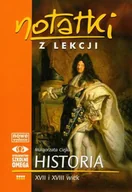 Materiały pomocnicze dla uczniów - OMEGA Notatki z lekcji, Wiek XVII i XVIII - Małgorzata Ciejka - miniaturka - grafika 1