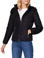 Kurtki damskie - Armani Exchange kurtka damska, czarny, XS - miniaturka - grafika 1