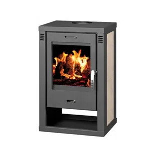 Piec piecyk kominek stalowy na drewno wolnostojący 9kW - spełnia anty-smogowy EkoProjekt 48280259 - Piece wolnostojące Piec piecyk kominek stalowy na drewno wolnostojący 9kW - spełnia anty-smogowy EkoProjekt 48280259 - Piece wolnostojące - miniaturka - grafika 1