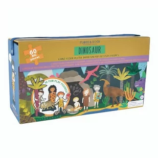 Dinozaury Puzzle 60 Elementów - Puzzle - miniaturka - grafika 1