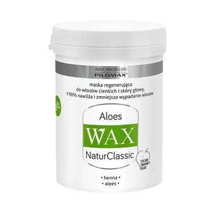 Pilomax Aloes Wax Maseczka regenerująca do włosów cienkieich 240 ml 705875ml2 - Maski do włosów - miniaturka - grafika 1