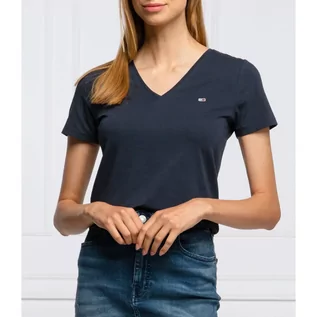 Koszulki i topy damskie - Tommy Jeans T-shirt | Skinny fit - grafika 1