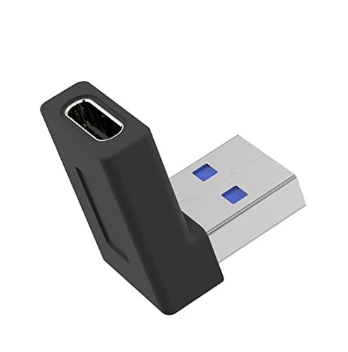 Reduktor USB PremiumCord USB-C - USB3.0 Typ A (F/M), zakrzywiony 90°