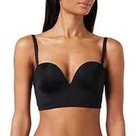 Biustonosze - Wonderbra Biustonosz Backless Damski bez pleców, czarny, 70C - miniaturka - grafika 1