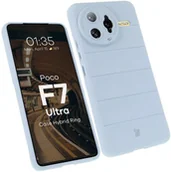 Etui i futerały do telefonów - Bizon Pancerne etui Case Tur do Xiaomi Poco F7 Ultra, jasnoniebieskie - miniaturka - grafika 1