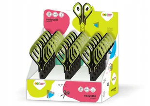 Nożyczki szkolne biurowe 18,5 cm Happy Color 1572 - Nożyczki - miniaturka - grafika 1