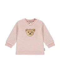 Bluzy dla dziewczynek - Steiff Bluza dziecięca uniseks, Silver Pink, 68 cm - miniaturka - grafika 1