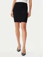 Spódnice - Guess Spódnica ołówkowa W5GD88Z3L10 Czarny Regular Fit - miniaturka - grafika 1