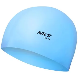 CZEPEK SILIKONOWY NILS AQUA NQC JEDNOKOLOROWY BL01 JASNONIEBIESKI - Materace dmuchane i koła do pływania CZEPEK SILIKONOWY NILS AQUA NQC JEDNOKOLOROWY BL01 JASNONIEBIESKI - Materace dmuchane i koła do pływania - miniaturka - grafika 1